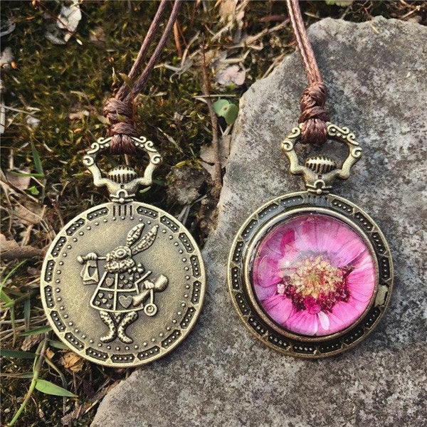 Bohemia Real Dried Flower Necklace